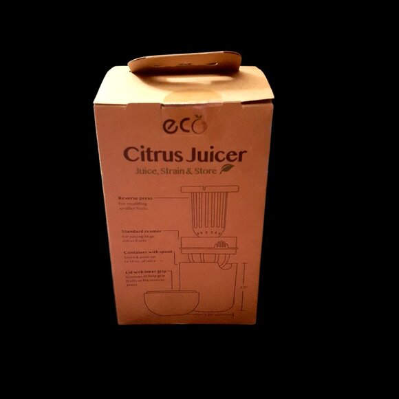 NEW!! ECO Citrus Juicer - Lemon, Lime, Orange Compact Squeezer. Portable, Easy!! - Picture 9 of 10